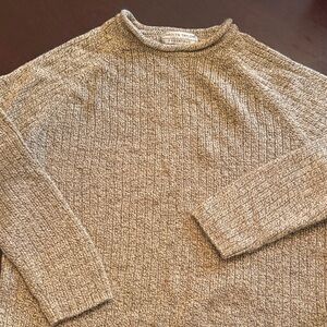 Carolyn Taylor Women's Tan Crewneck Sweater